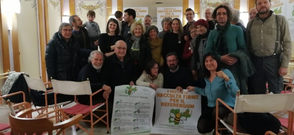 Fare del Trentino un bio-distretto, boom di adesioni per il referendum: raggiunta quota 2.000 firme